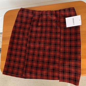NWT Forever 21 Plaid Skirt